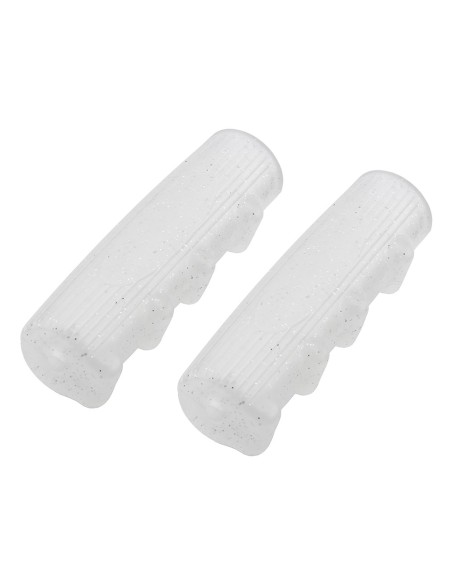 Grips 7/8 long 116mm Kraton Rubber 0214 Sparkle/Clear.